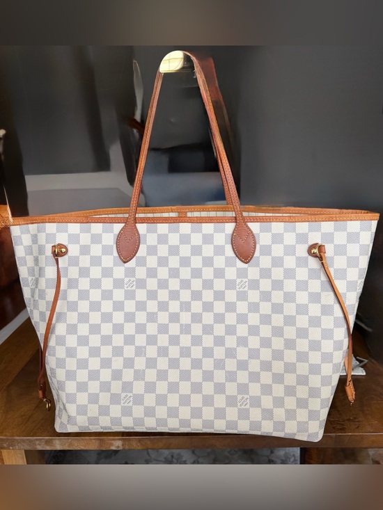 Louis Vuitton Handbags - Louis Vuitton LV GM Damier Azur Canvas Tote Neverfull- Large size